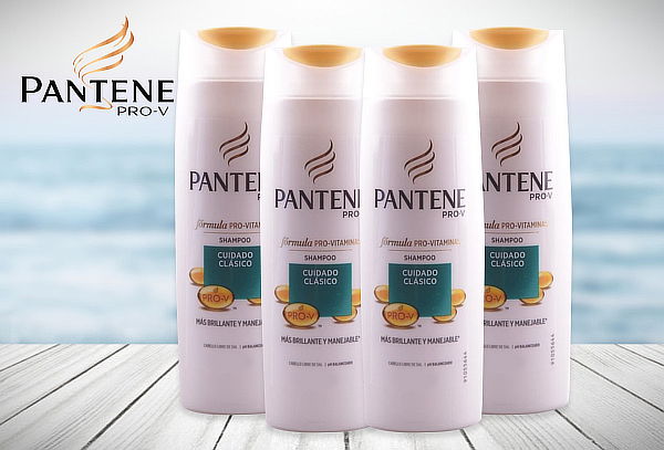 Pack de 4 Shampoo Pantene Clásico de 400 ML