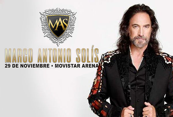 Marco Antonio Solís 29 de Noviembre, Movistar Arena