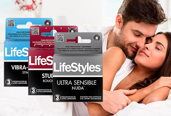 Pack 18 Preservativos Lifestyles Variedades Clásicos
