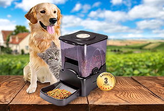Dispensador de Comida Automático para Mascotas
