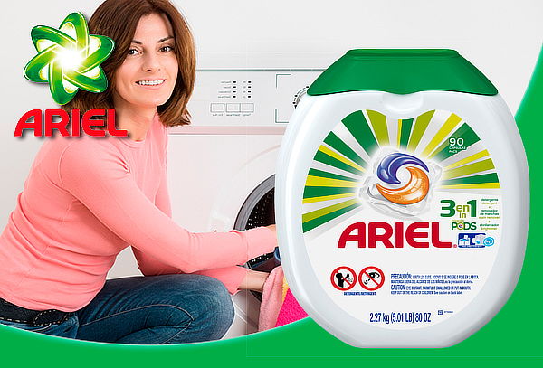 Detergente Ariel Pods 90 Cápsulas