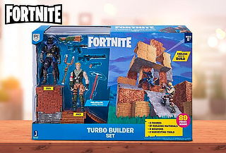Pack Figuras Set Turbo Builder Fortnite