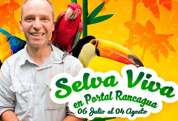 Entrada a Selva Viva + Viva Mar Mall Portal Rancagua