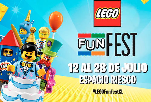 Entrada General para Lego Fun Fest 2019 en Espacio Riesco