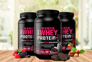 Suplemento 100% Women Whey Protein de 2 libras Supletech 