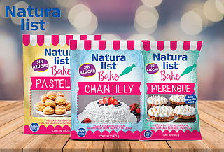 Pack 5 Mezcla en Polvo Instantánea Naturalist Bake