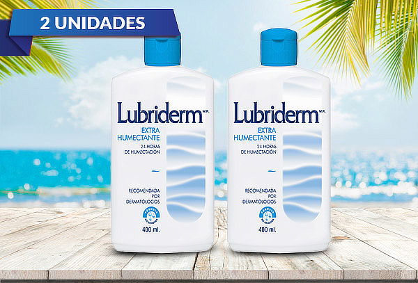 Pack 2 Cremas Lubriderm Extra Humectante de 400 ml