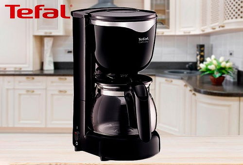 Cafetera Tefal Cafecity con Filtro, Capacidad 6 Tazas