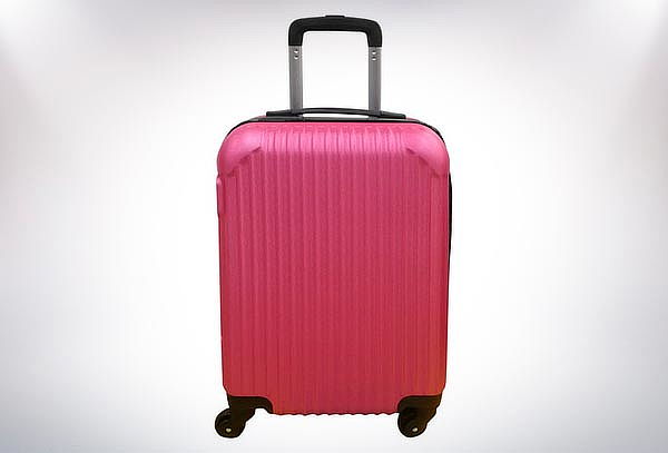 Equipaje con ruedas rojo de gran capacidad de 18 pulgadas para maletas de  negocios y de viaje Ruedas rígidas Maleta con ruedas para equipaje pequeño  con ruedas Mini bolsa de almacenamiento de