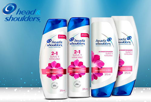 Pack de 2 Shampoo + 2 Acondicionador H&S Suave y Manejable