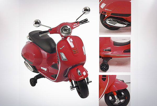 Moto Eléctrica Vespa para Niños, Bebesit