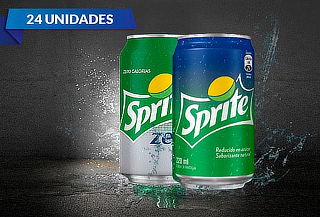 Pack 24 Sprite de 220ml, a elección. 