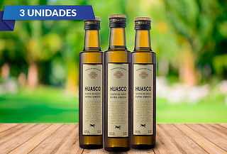 Tripack Aceite de Oliva Huasco 250ml