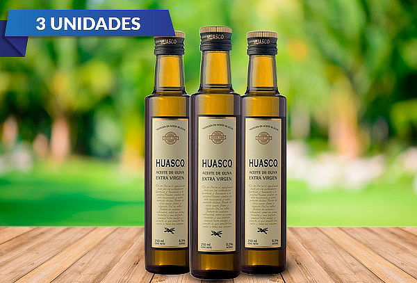 Tripack Aceite de Oliva Huasco 250ml