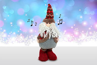 Muñeco Viejo Pascuero, Decoración Navideña