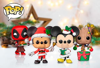 Figuras Funko POP Navideños a elección ¡Stock limitado!