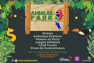 Entrada general para niño o adulto al Animal Park 2020