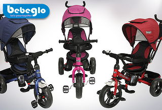 triciclo bebeglo reversible