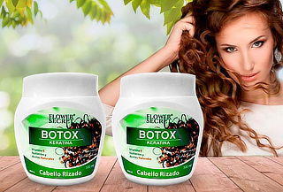 Pack de 2 Botox capilar para Cabellos Rizados de 500ml