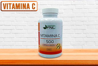 1 o 2 Fracos de Vitamina C 120 Cápsulas