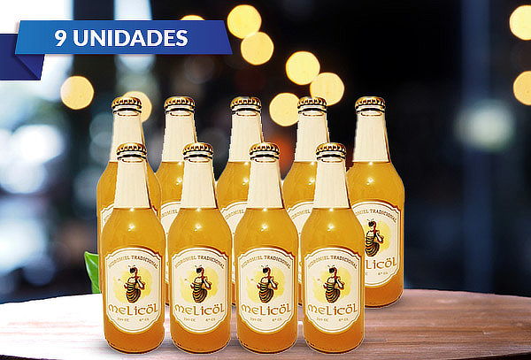 9 Botellas de 330cc Hidromiel Melicöl + Despacho Santiago