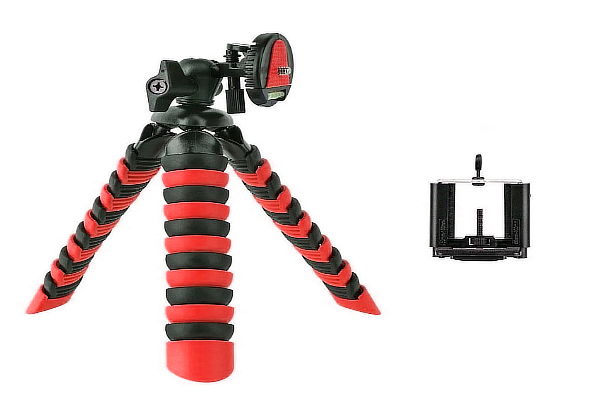 Trípode Flexible 30 cm + Soporte de Celular + Envío