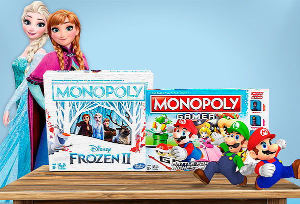 Monopoly Mario Gamer o Frozen 2, elige tu favorito