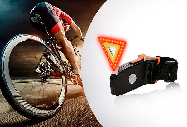 Luz Recargable USB para Bicicletas