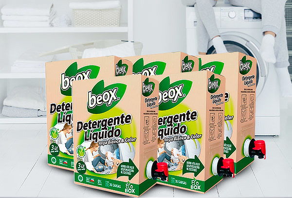 15 litros de detergente líquido biodegradable Beox