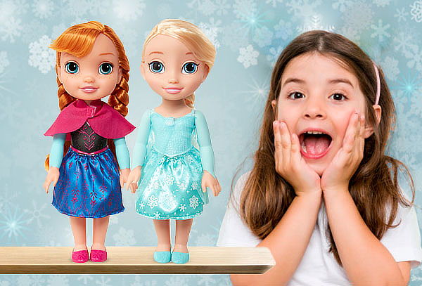  Frozen Muñecas Toddler  Anna o Elsa, super value
