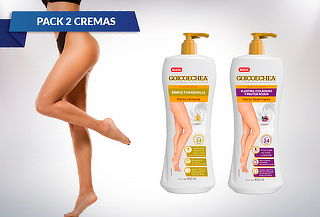Pack goicoechea 2 Cremas corporales 400 ML 