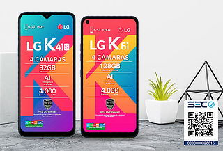 Smartphone 4 Camaras LG Ultima Generación Modelo a elección 