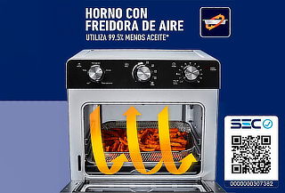 No te quedes sin tu Freidora de Aire y Horno Eléctrico Oster