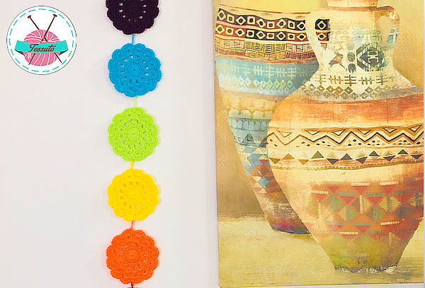 Kit de Tejido a Crochet Chakras en Mándalas + Despacho Inc