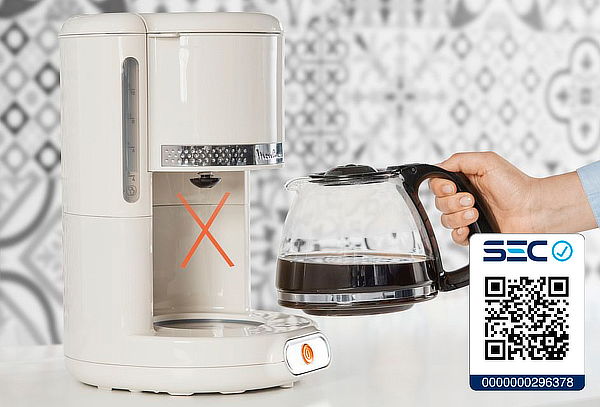 Cafetera Soleil Blanca Moulinex FG381A10