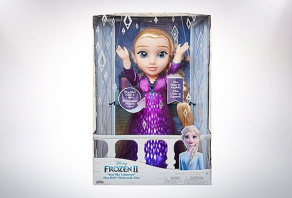 Muñeca frozen 2 discount canta