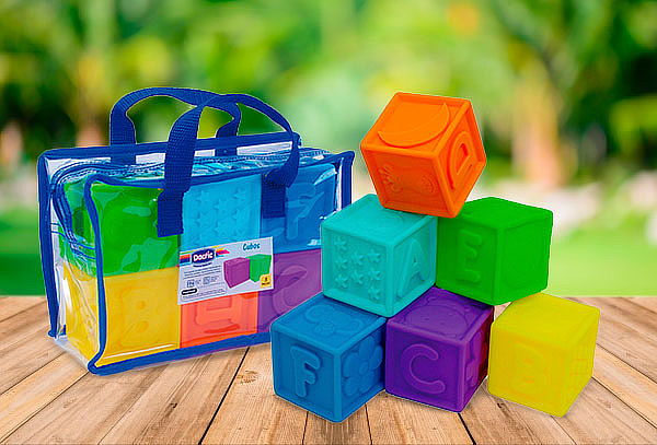 Cubos Colores Plástico