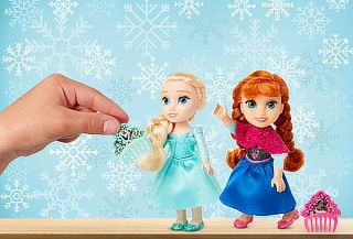 Muñecas pequeñas de Frozen, elige entre Anna o Elsa