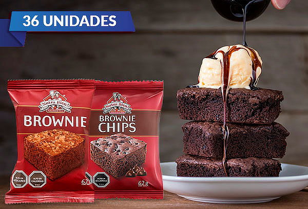 ¡Elige tu preferido! 36 Brownie Nutra Bien