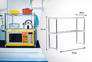 Rack Estante Organizador Microondas Cocina