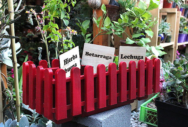 Jardinera Plástica Reciclada 10 Lts