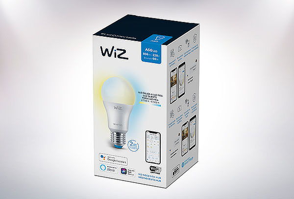 Ampolleta Wifi LED Wiz White Tunable A60/E27