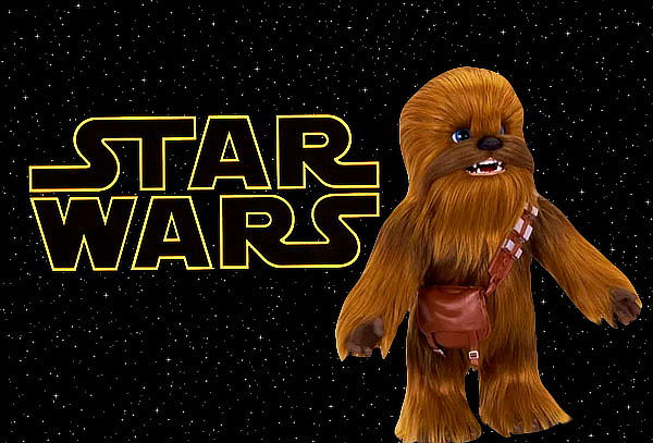 ¡Que la fuerza te acompañe! Chewie interactivo de Star Wars