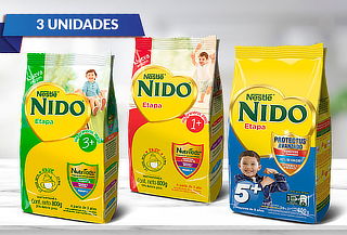 Pack 3 unidades de Nido etapa+ (Softpack 800gramos)