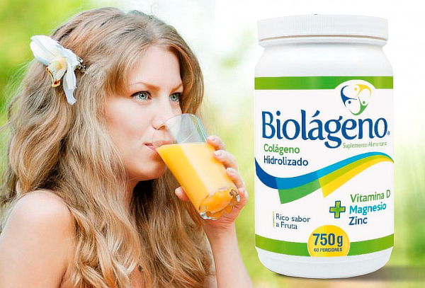 Biolágeno Hidrolizado 750 g, Sabor Frutal