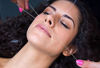 Depilación facial con hilo, rostro completo en Providencia