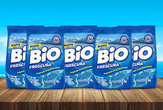 Pack 18kg  Detergente en Polvo BioFrescura Campos de Hielo