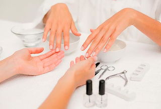 Spa de manos + manicure permanente! Salon Las lilas 