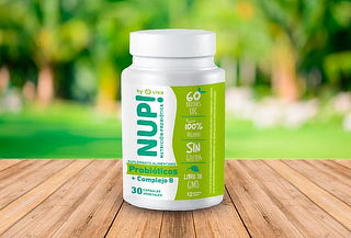 ¡Super Probiótico NUP! 30 Cápsulas con Complejo de Vitaminas