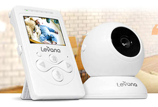 Monitor de Audio y Video para Bebés Levana